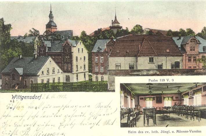 Historische Ansichtskarte von Wittgensdorf